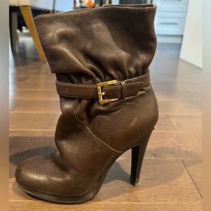 Brown Michael Kors boots